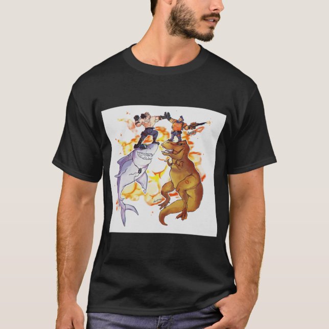 Camiseta vs tre garoto retrô (Frente)