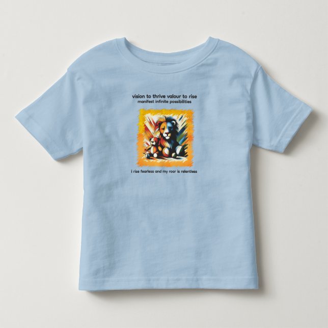 Camiseta VTVR-RISEFEARLESS1-BT - Blusas de Bebê (Frente)