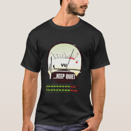 Camiseta VU Meter Classic Vintage, amantes sonido