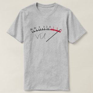 Camiseta VU Meter Sound Level Studio