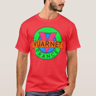 Camiseta Vuarnet França anos 80 Moda vintage