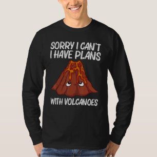Camiseta Vulcano Fofo Para Homens Mulheres Vulcanólogo Vulc