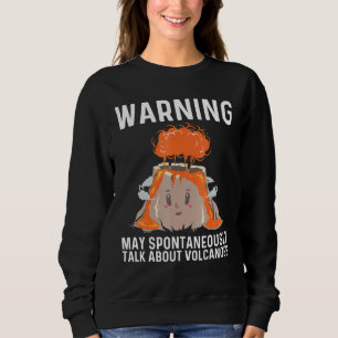 Camiseta Vulcão legal Para Homens Mulheres Lava Magma Erupç