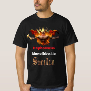Camiseta Vulcão Mt. Etna da Sicília " Muncibbeḍḍu'