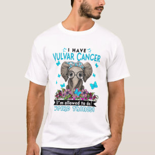 Camiseta Vulvar Cancer Awareness Month Ribbon Gifts