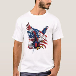 Camiseta Vushii American Eagle Freedom Graphic Tee