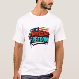 Camiseta Vushii American Freedom Graphic