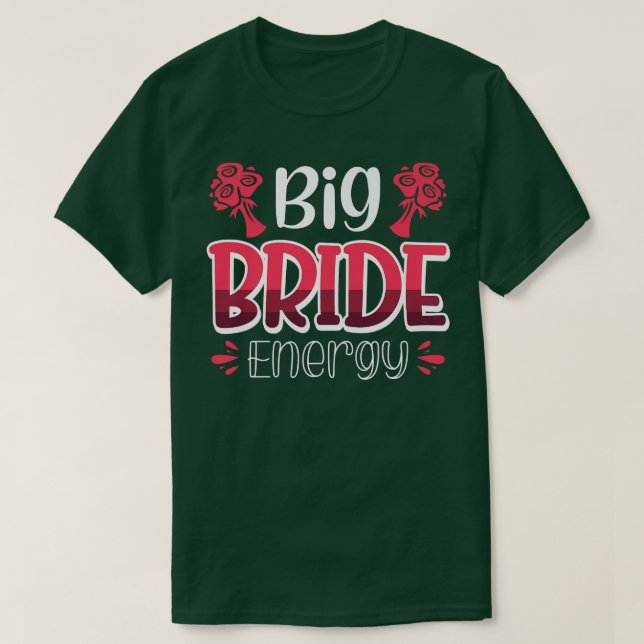 Camiseta Vwol Big Bride Energy Premium (Frente do Design)