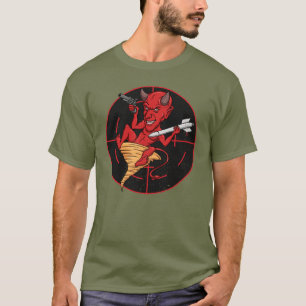 Camiseta VX31 Dust Devils Fighter Squadon Patch Vintage