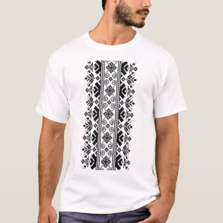 Camiseta Vyshivanka preto