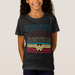 Camiseta W84 Padrão de Amor e Justiça Verdade