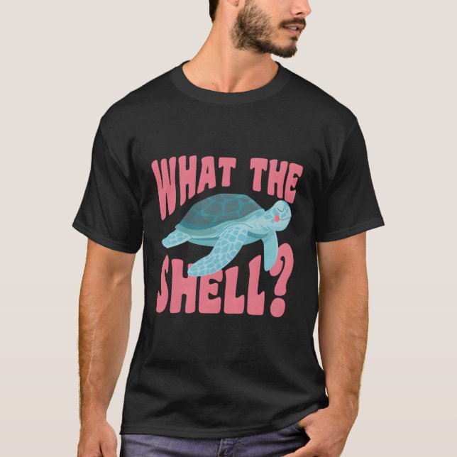 Camiseta W A Tartaruga De Shell (Frente)