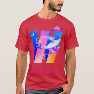 CAMISETA W COMO UMA BALEIA