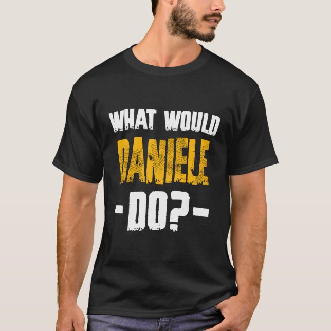 Camiseta W Daniele Do Nome Daniele (Frente)