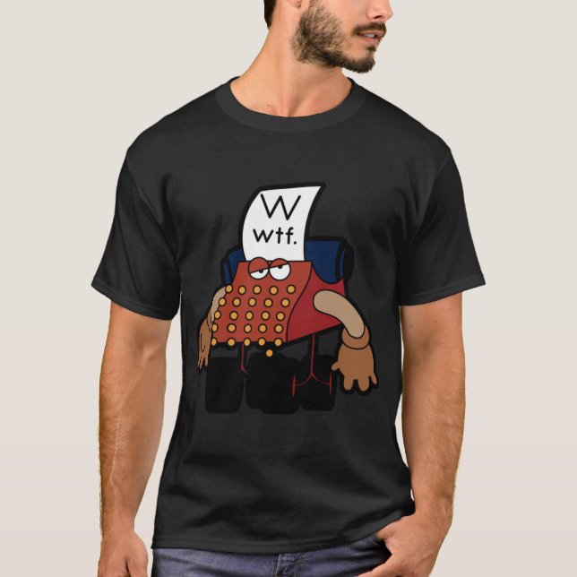 Camiseta W é para amigos WhutDaFuh (Frente)