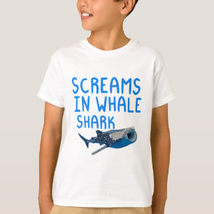 Camiseta W é para o tubarão de baleia