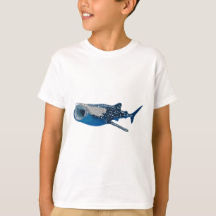 Camiseta W é para o tubarão de baleia