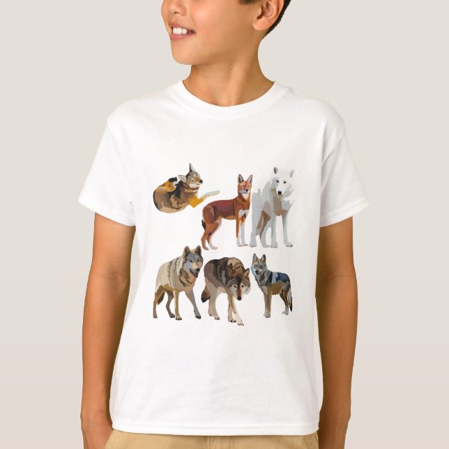 Camiseta W é para Wolf (Frente)