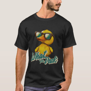 Camiseta W O Pato Amarelo Ducky Borracha Adora Patos