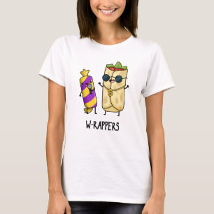 Camiseta W-rappers Funny Comida Pun