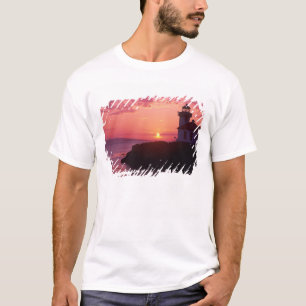 Camiseta WA, Ilha de San Juan, Farol Lime Kiln, 1919,
