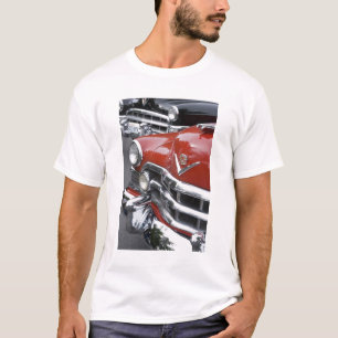 Camiseta WA, Seattle, automóvel americano clássico.