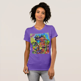 Camiseta Wa-Wo Wave NFT Art Collection - FLYING GAZEBO 30