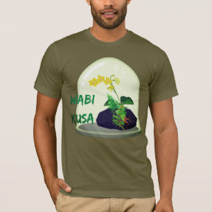 Camiseta Wabi Kusa - estação de água ikebana