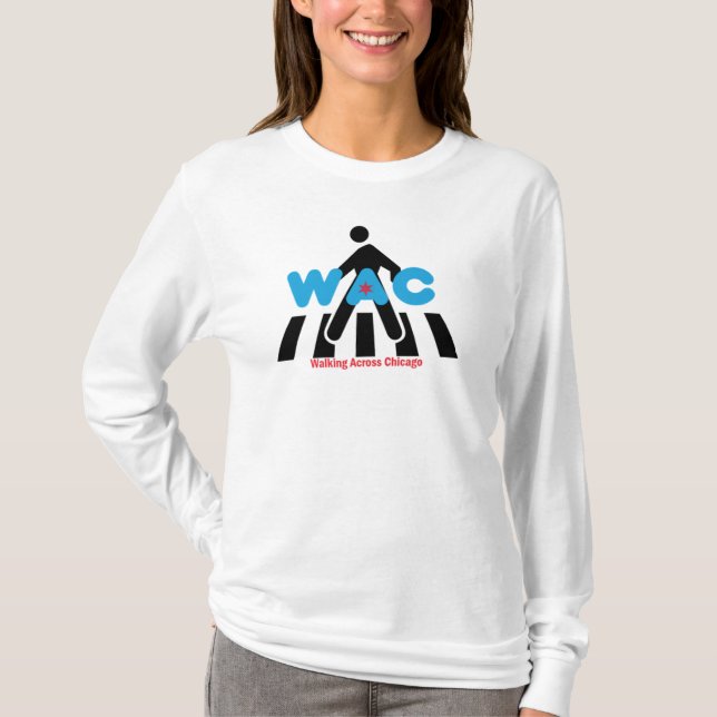 Camiseta WAC Crosswalk Longa Manga Tee (Frente)