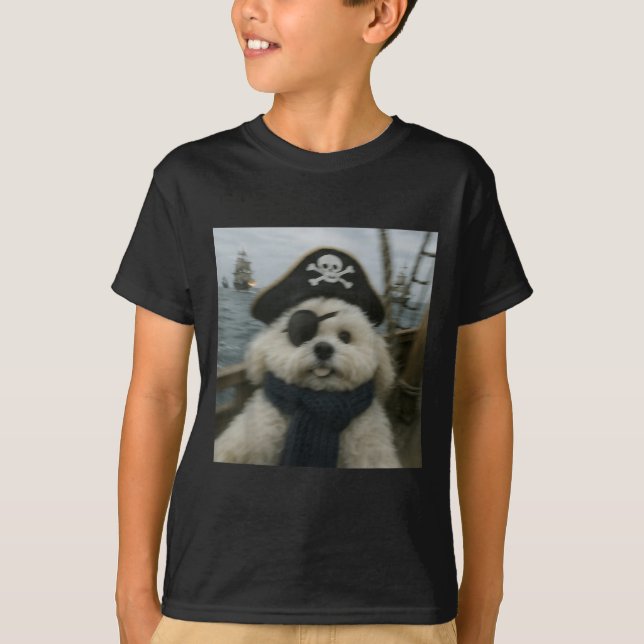 Camiseta Wacky Dog Funny Odle Sea Dog Rate Meme Nautical Ar (Frente)
