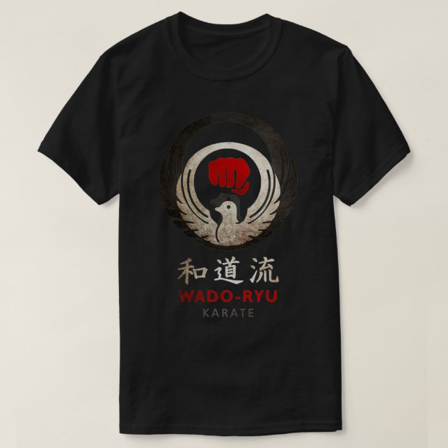 Camiseta Wado Ryu Karate 2 (Frente do Design)