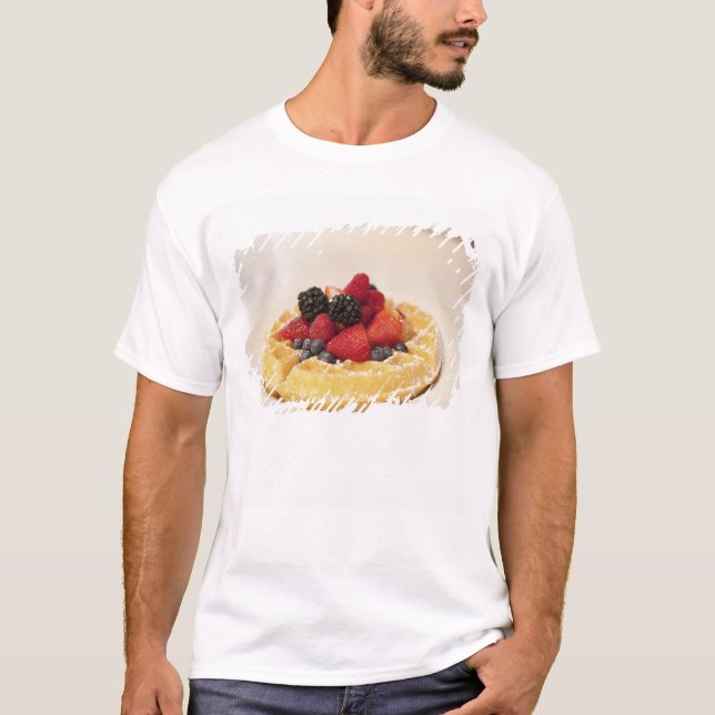 Camiseta waffle de fruta fresca (Frente)