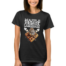 waffle é minha língua de amor