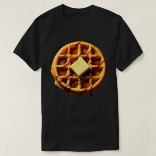 Camiseta Waffle Engraçado Fácil Fácil Costume De Halloween