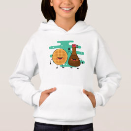 Camiseta Waffle Syrup Melhor Amigo