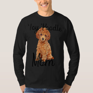 Camiseta Waffle Toy Poodle Dog Mãe Poy Poodle Poodle Feitic