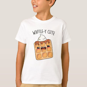 Camiseta Waffle y Funny Waffle Pun