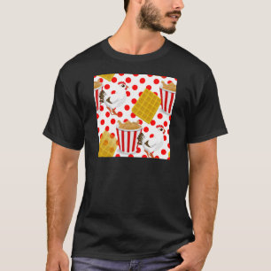 Camiseta waffles de frango