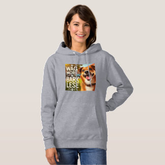 Camiseta Wag More, Latido Menos - Um Motto Feliz de Cão
