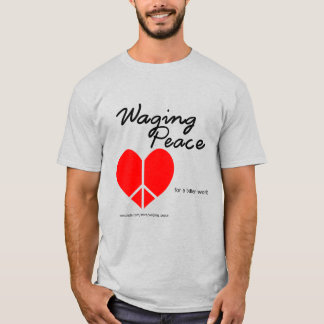 Camiseta Waging Peace Heart