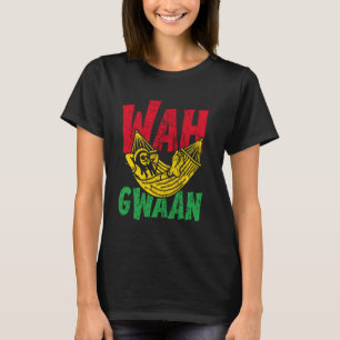 Camiseta Wah Gwaan Funny Jamaican Roots Independent