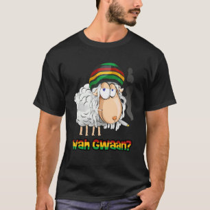 Camiseta Wah Gwaan Patois Jamaica Sheep Jamaican Slang