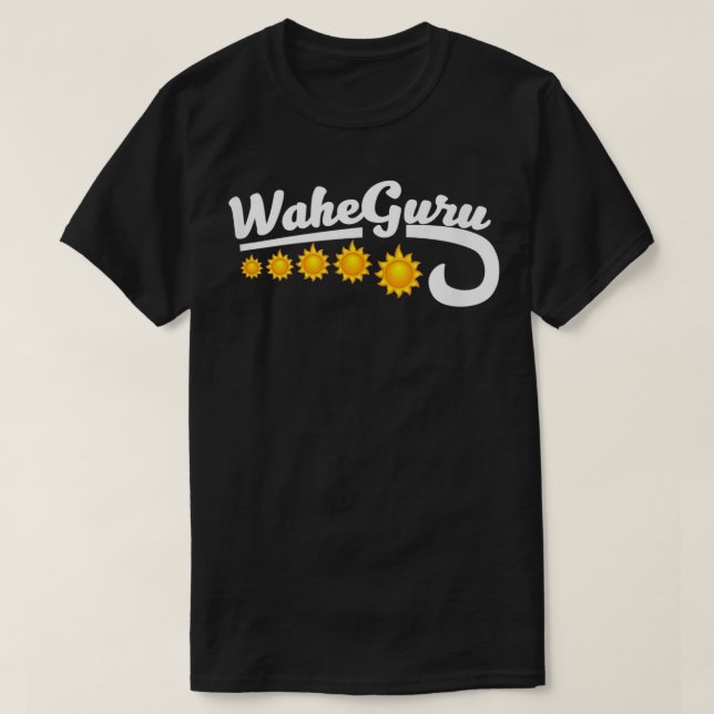Camiseta Waheguru Sat Nam Kundalini (Frente do Design)