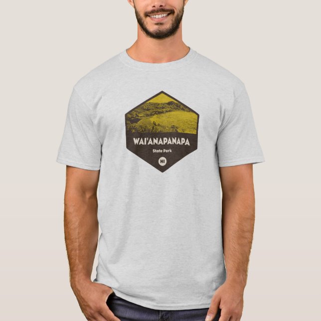 Camiseta Wai'anapanapa State Park Hawaii (Frente)
