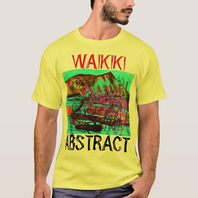 CAMISETA WAIKIKI ABSTRATO (Frente)
