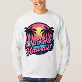 Camiseta Waikiki Beach Long Sleeve