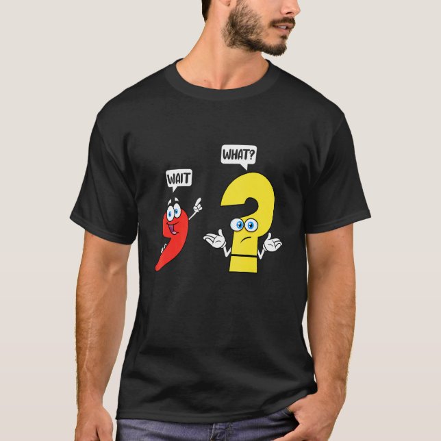 Camiseta Wait  What   English Teacher Grammar Costume Engli (Frente)