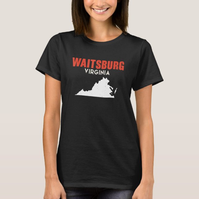 Camiseta Waitsburg Washington USA State America Travel Wash (Frente)