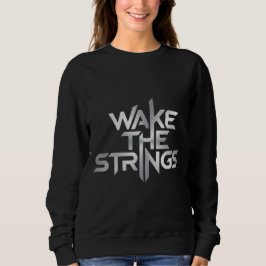 Camiseta Wake The Strings – Music Typography