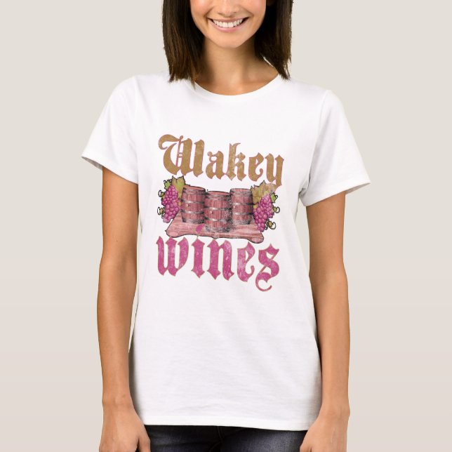 Camiseta Wakey Wines (Frente)